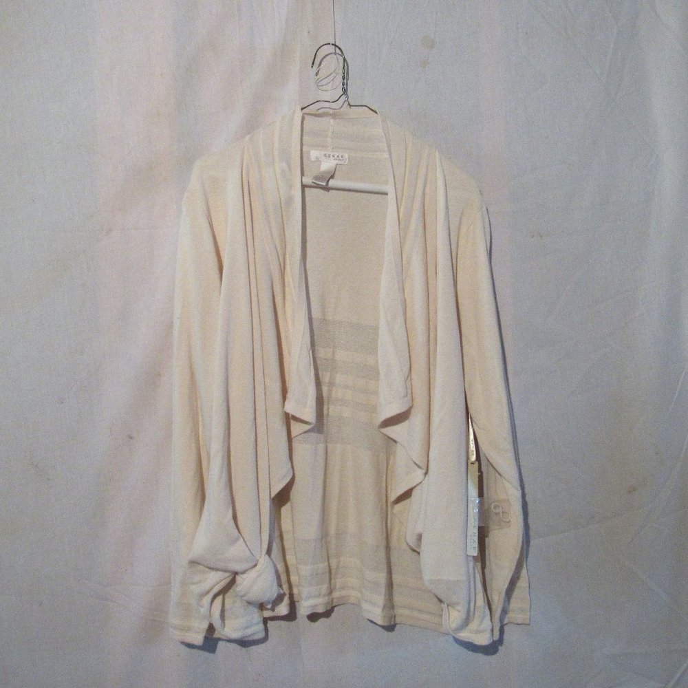 Kenar Cream Long Sleeve Sweater